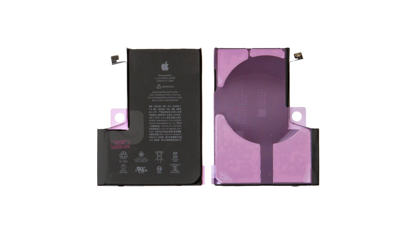 Battery compatible with iPhone 12 Pro Max, (Li-ion, 3.83 V , 4390