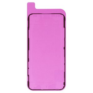 LCD Sticker compatible with Apple iPhone XS, Original, black, adhesive 