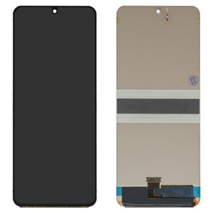 LCD compatible with Samsung F741 Galaxy Z Flip6, black, without frame, High Copy 