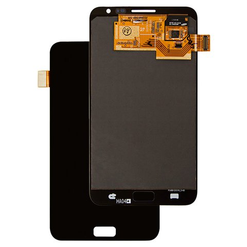 Pantalla LCD puede usarse con Samsung I9220 Galaxy Note, N7000 Note, negro, sin marco, original vidrio reemplazado