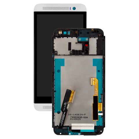 Pantalla LCD puede usarse con HTC One E8 Dual Sim, blanco