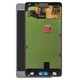Pantalla LCD puede usarse con Samsung A500 Galaxy A5; Samsung, plateado, Original, empaque industrial, #GH97-16679C