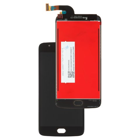 Pantalla LCD puede usarse con Motorola XT1794  Moto G5s, negro, sin marco, Original PRC 