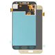 Pantalla LCD puede usarse con Samsung J400 Galaxy J4 (2018), dorado, sin marco, original (vidrio reemplazado)