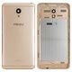Panel trasero de carcasa puede usarse con Meizu M5 Note, dorada