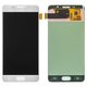 Pantalla LCD puede usarse con Samsung A510 Galaxy A5 (2016), blanco, sin marco, original (vidrio reemplazado)