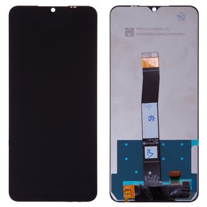 Pantalla LCD puede usarse con Xiaomi Poco C40, Redmi 10C, negro, sin marco, High Copy