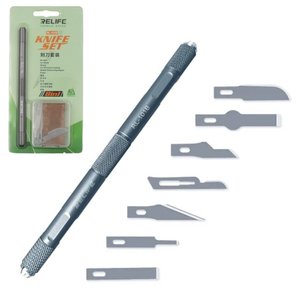 Juego de bisturíes RELIFE RL 101B, 7 in 1
