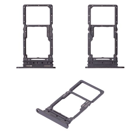 Sujetador de tarjeta SIM puede usarse con Samsung A266 Galaxy A26, negro
