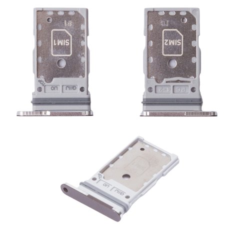 Sujetador de tarjeta SIM puede usarse con Samsung S928 Galaxy S24 Ultra, negro, titanium Black, 2 sim