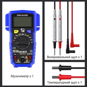 Multímetro Mechanic MiniTD MX, digital