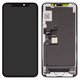 Pantalla LCD puede usarse con iPhone 11 Pro, negro, con marco, AAA, (TFT), ZY, LTPS HD+