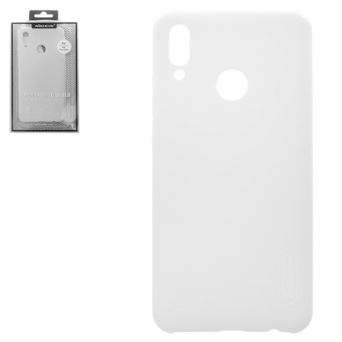 Чехол Nillkin Super Frosted Shield для Huawei P Smart 2019 , белый, с подставкой, матовый, пластик, #6902048172005