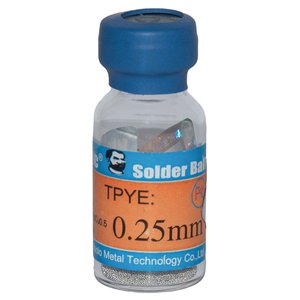 BGA шарики Mechanic XZW10, 0,25 мм, 10 000 шт., бессвинцовые