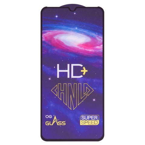 Защитное стекло All Spares для Samsung A022F Galaxy A02, A032 Galaxy A03 Core, A035F Galaxy A03, A037 Galaxy A03s, A037F Galaxy A03s, 0,33 мм 9H, совместимо с чехлом, Full Glue, черный, HD+