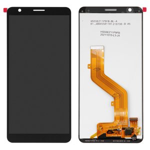 Дисплей для ZTE Blade A31, чорний, без рамки, Original PRC 