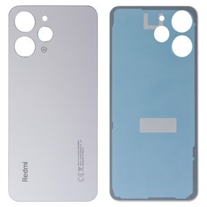 Задняя панель корпуса для Xiaomi Redmi 12, серая