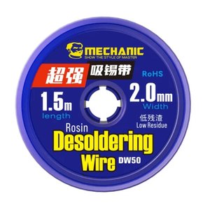 Стрічка для випаювання Mechanic DW50 2015 , Ш  2,0 мм, Д  1,5 м