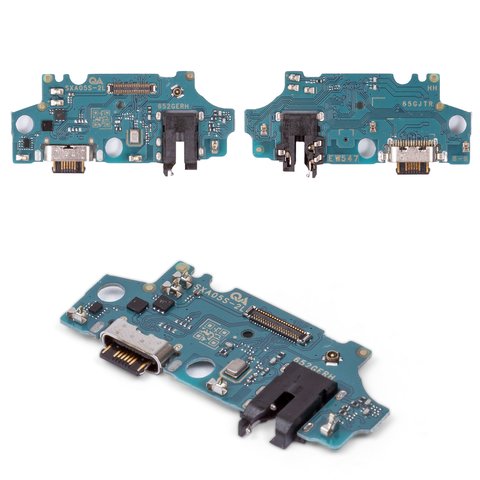 Шлейф для Samsung A057 Galaxy A05s, конектора зарядки, з мікрофоном, Сopy, плата зарядки
