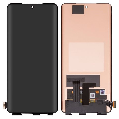 Дисплей для OnePlus 12R, Ace 3, черный, без рамки, High Copy, OLED 