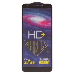 Захисне скло All Spares для Google Pixel 3a, 0,33 мм 9H, сумісне з чохлом, Full Glue, чорний, HD+