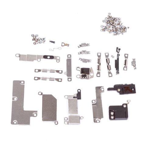 Гвинт для iPhone 7 Plus, повний комплект, з фіксуючо затискними пластинами