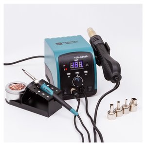 Паяльна станція термоповітряна Kingmax 8586D, турбінна