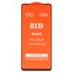 Защитное стекло для Xiaomi Poco F3, Redmi K40, Redmi K40 Pro, Redmi Note 10 Pro, Redmi Note 10 Pro Max, совместимо с чехлом, Full Glue, (без упаковки), черный