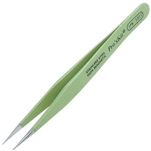 Изолированный пинцет Pro'sKit 1PK-101T с заостренной рабочей частью Изолированный пинцет Pro'sKit 1PK-101T с заостренной рабочей частью