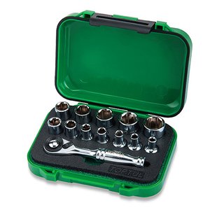 Набор головок с трещоткой TOPTUL GABW1301