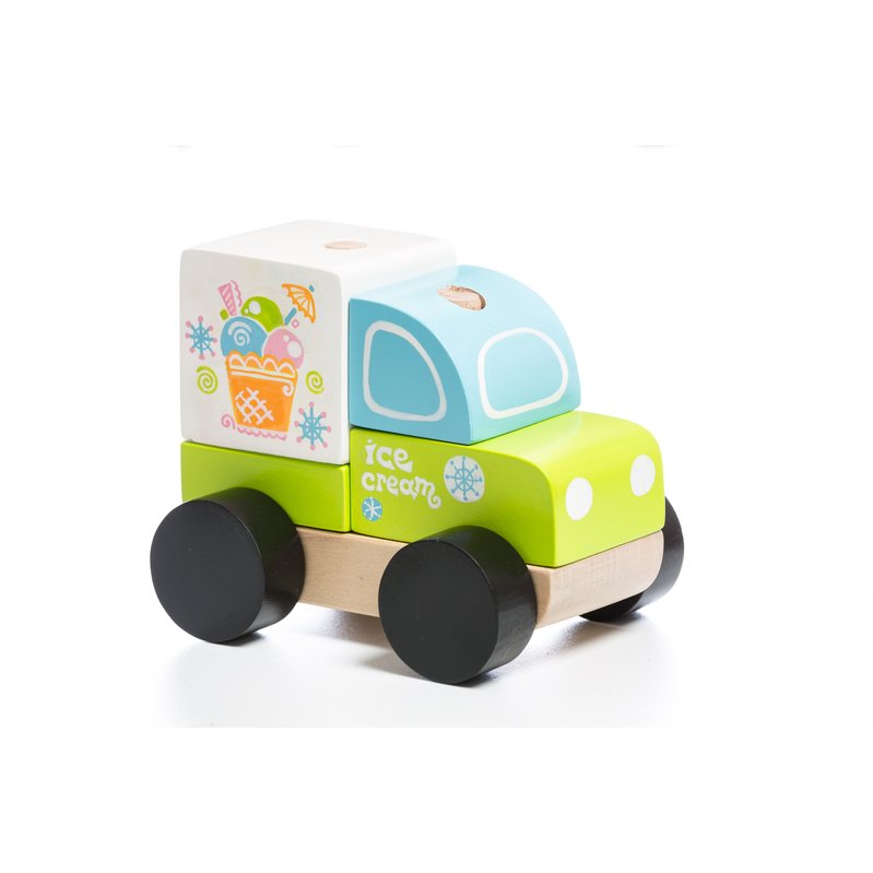 wooden ice cream truck toy