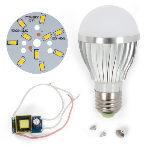 Juego de piezas para armar lámpara LED regulable SQ Q02 5730 5 W luz blanca cálida, E27 